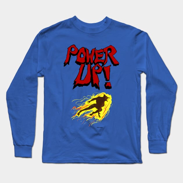 Altered Beast Power Up Long Sleeve T-Shirt by DougSQ